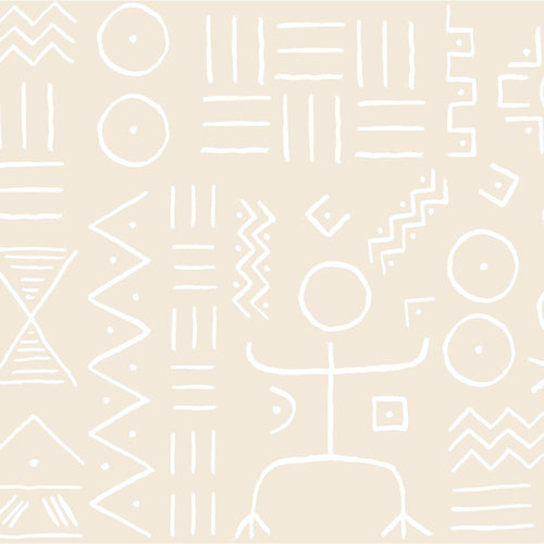 #whippedcream Dogon Wallcovering in Whipped Cream by The Vale London