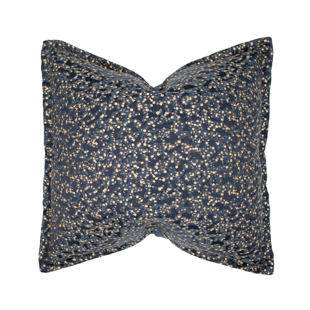 #Midnight Aurum Pillow in Midnight by The Vale London