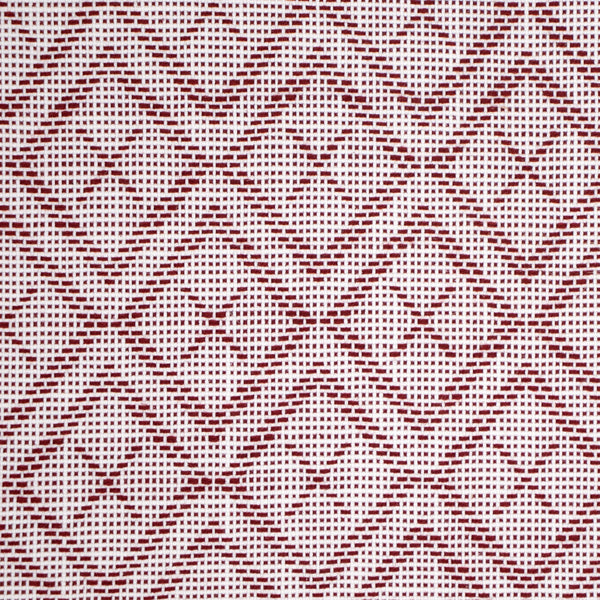 #claret Icarus outdoor performance fabric in Claret, a woven geometric diamond design in 100% Trevira CS
