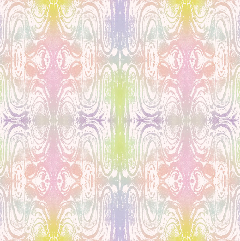 #prism Lava Lamp Wallcovering in Prism by The Vale London