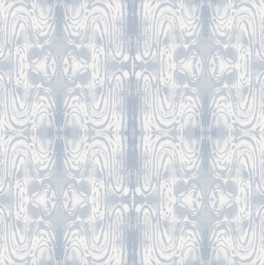 #zephyr Lava Lamp Wallcovering in Zephyr by The Vale London