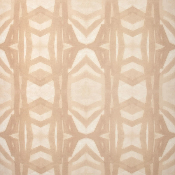 #truffle Liesl Lattice Wallcovering in Truffle by The Vale London