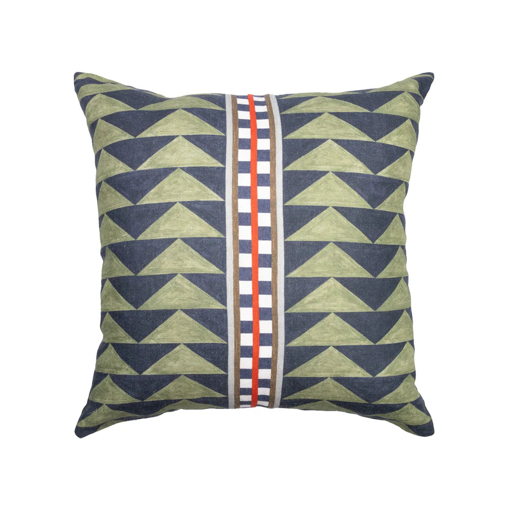 #Forest Menkaure Pillow in Forest by The Vale London