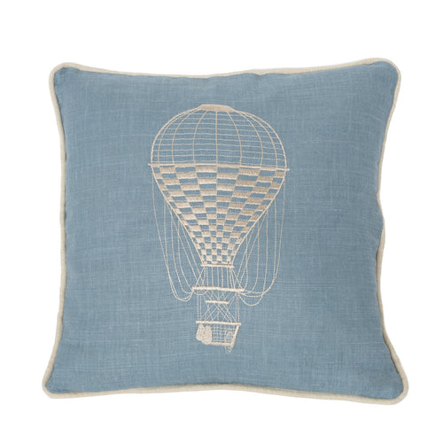 #PorcelainBlue Pallone Pillow in Porcelain Blue by The Vale London