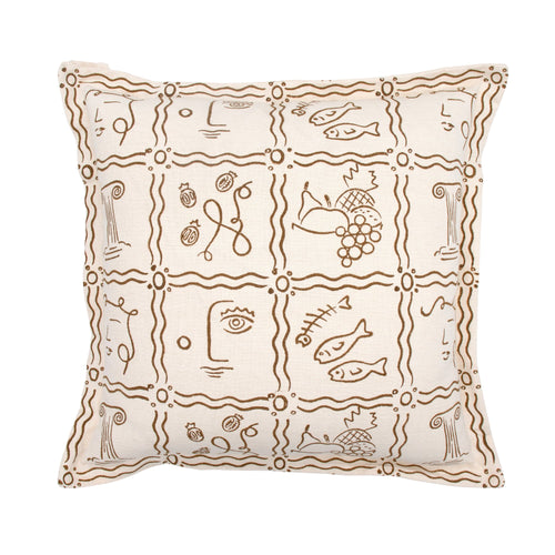 Roman Holiday Pillow by The Vale London