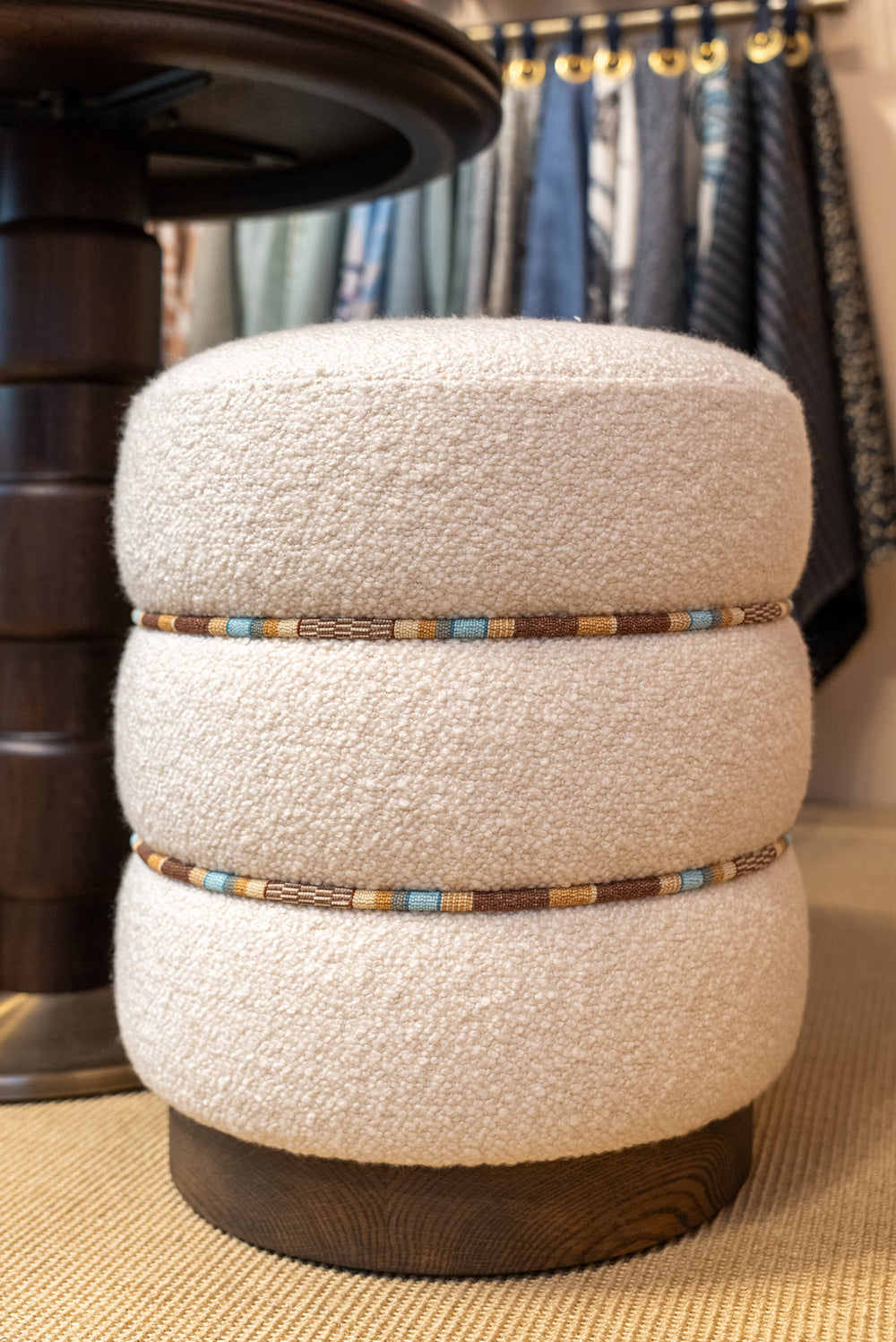#forest Agnello fabric in Forest by The Vale London