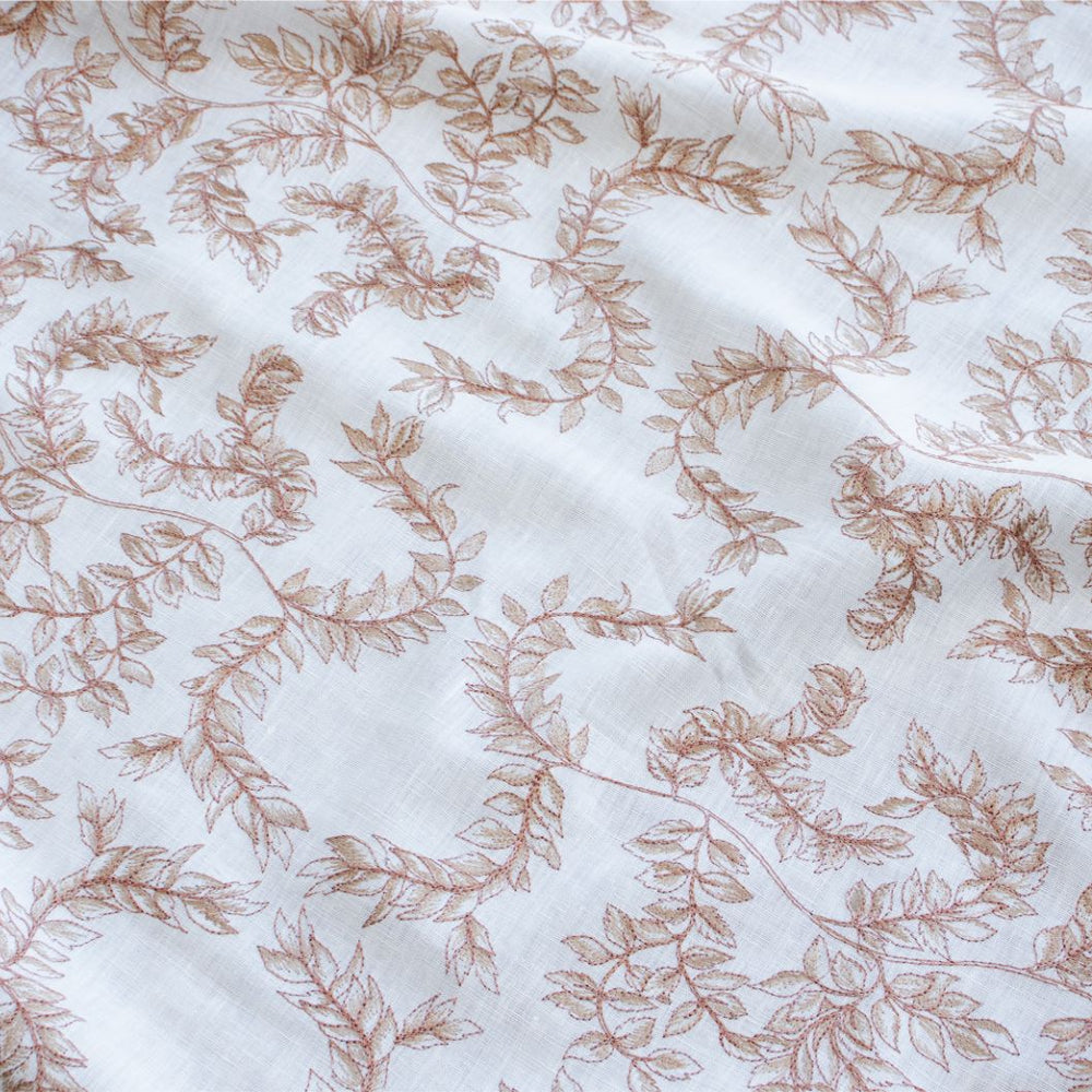 #copper Acanthus fabric in Copper by The Vale London, alternate view