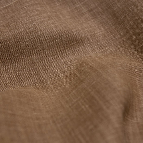 #acorn Timeless Linen fabric in Acorn by The Vale London