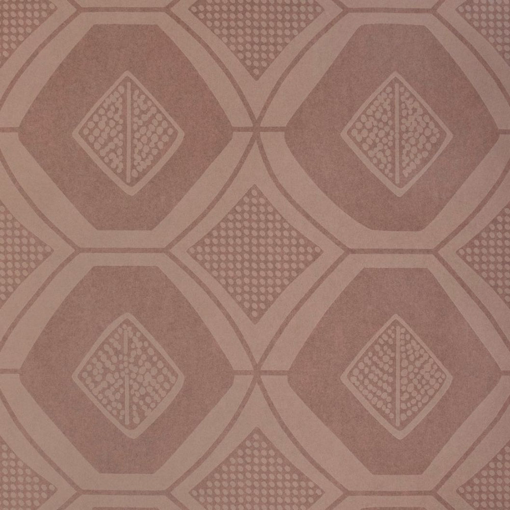 #terracotta Adobe Wallcovering in Terracotta by The Vale London