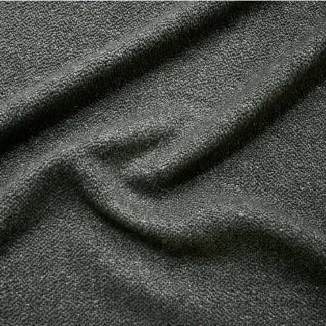 Agnello wool boucle in Forest