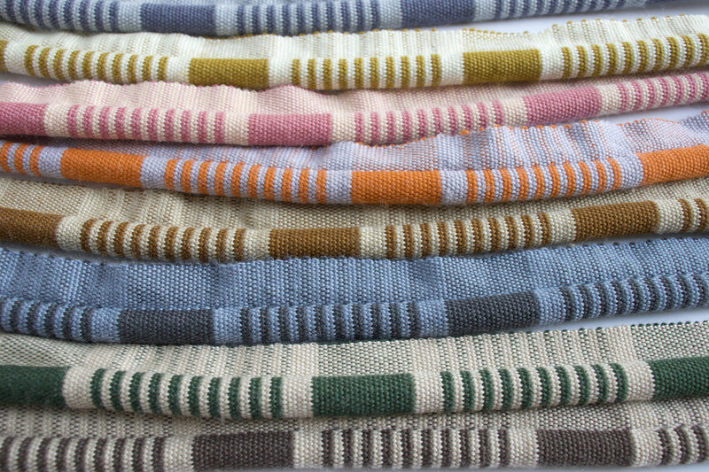 #all The Arundel Collection of woven and beaded trims by The Vale London, shown in eight colourways