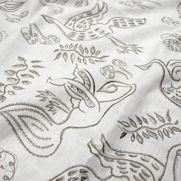 #willow Avem fabric in Willow by The Vale London