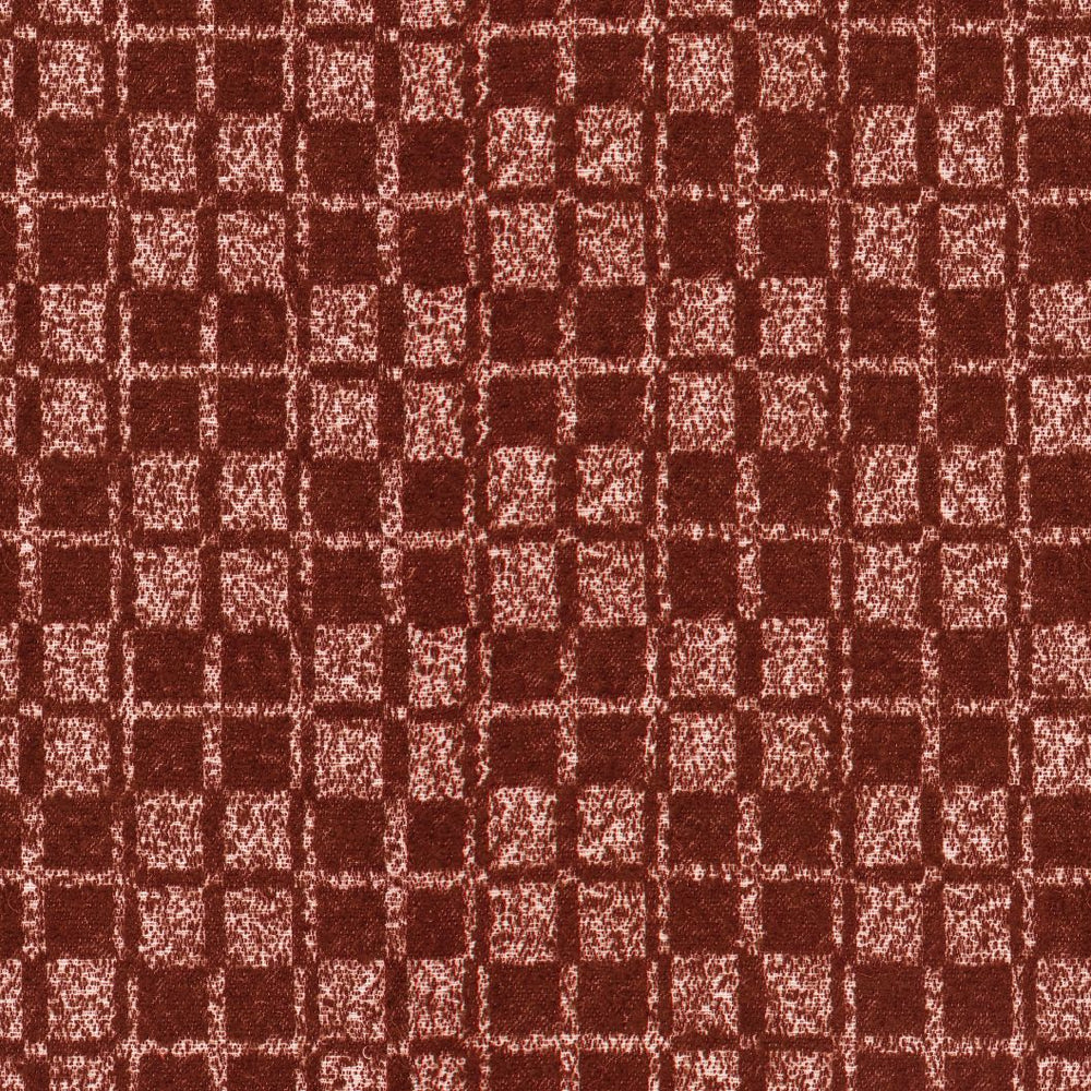 #claret Charlie fabric in Claret by The Vale London, alternate view
