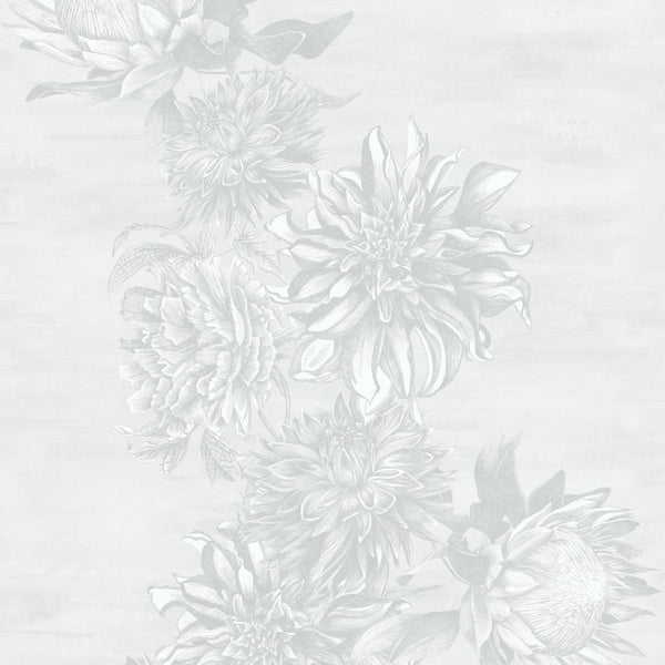 #pristine Dahling Wallcovering in Pristine by The Vale London