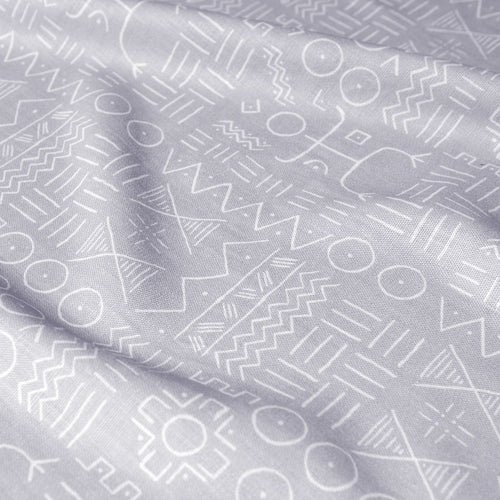 #lilac Dogon Cloth fabric in Lilac by The Vale London