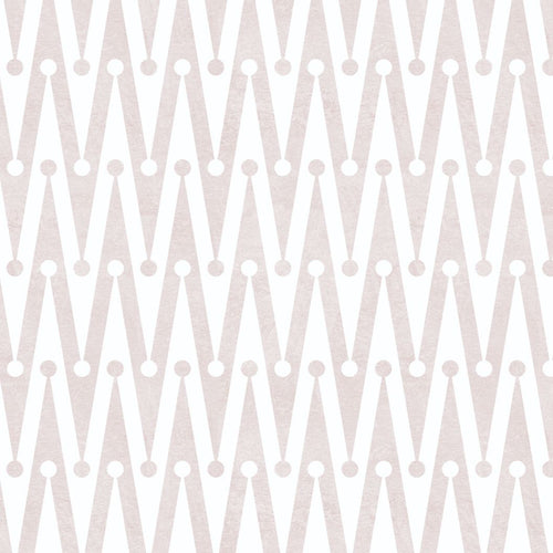 #haze Florentine Zag Wallpaper in Haze by The Vale London