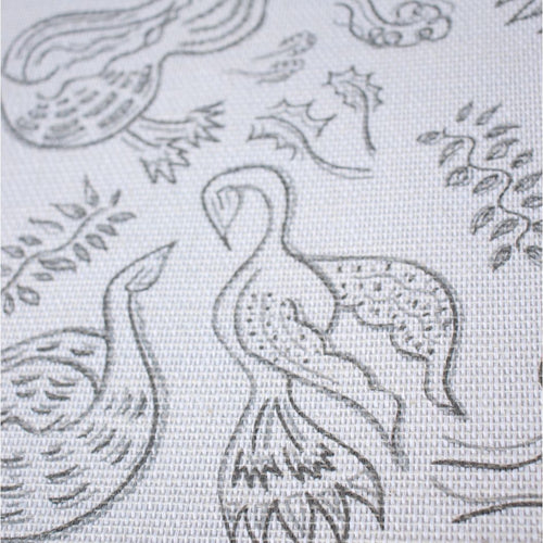 #willow Folley Wallcovering in Willow by The Vale London