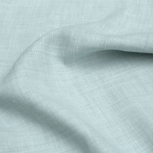 #lagune Timeless Linen fabric in Lagune by The Vale London, alternate view