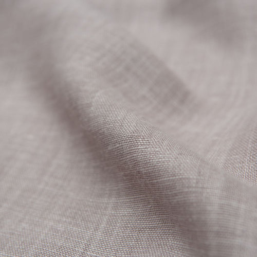 #lilac Timeless Linen fabric in Lilac by The Vale London