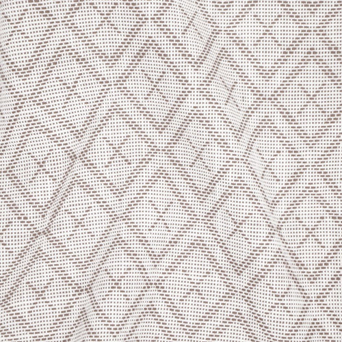 #truffle Icarus outdoor fabric in Truffle draped in soft folds