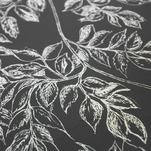#charcoal Tendril Wallpaper in Charcoal by The Vale London