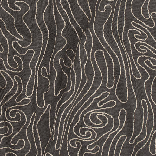 #noir Kalahari fabric in Noir by The Vale London