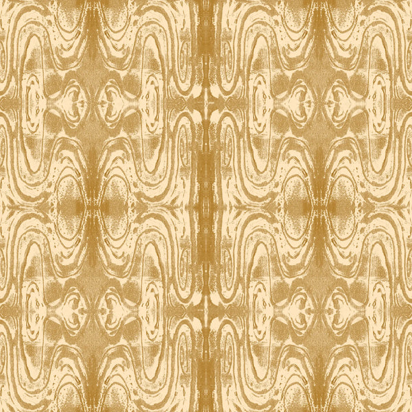 #goldenhour Lava Lamp Wallcovering in Golden Hour by The Vale London