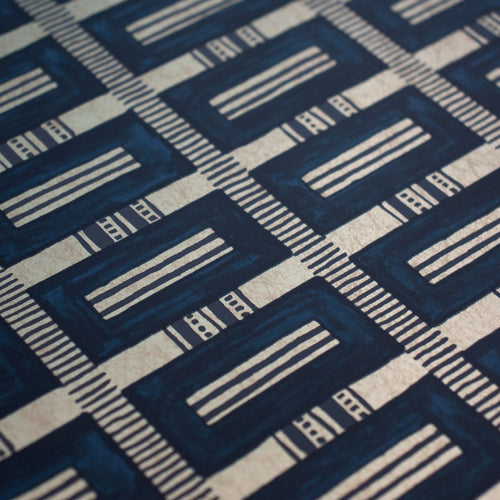 #midnight Mamounia Wallpaper in Midnight by The Vale London