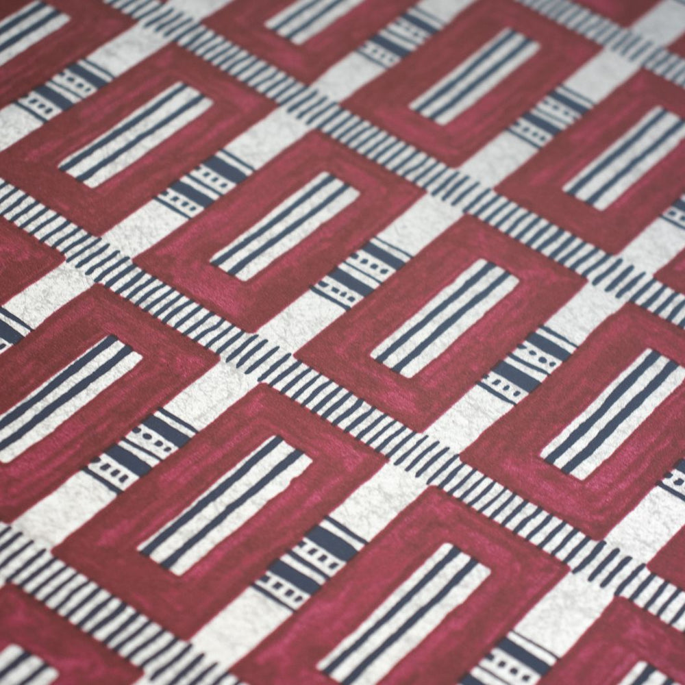 #pomegranate Mamounia Wallpaper in Pomegranate by The Vale London