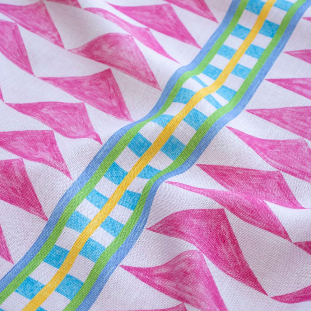 #palmbeach Menkaure fabric in Palm Beach by The Vale London