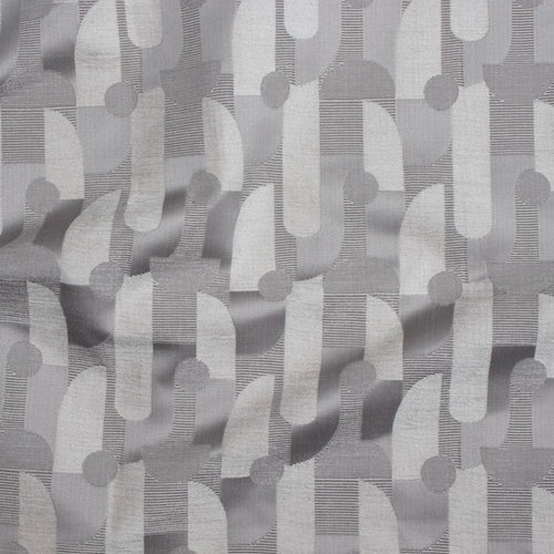 #mushroom Mini Deco fabric in Mushroom by The Vale London, in a room setting