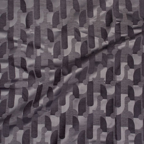 #obsidian Mini Deco fabric in Obsidian by The Vale London