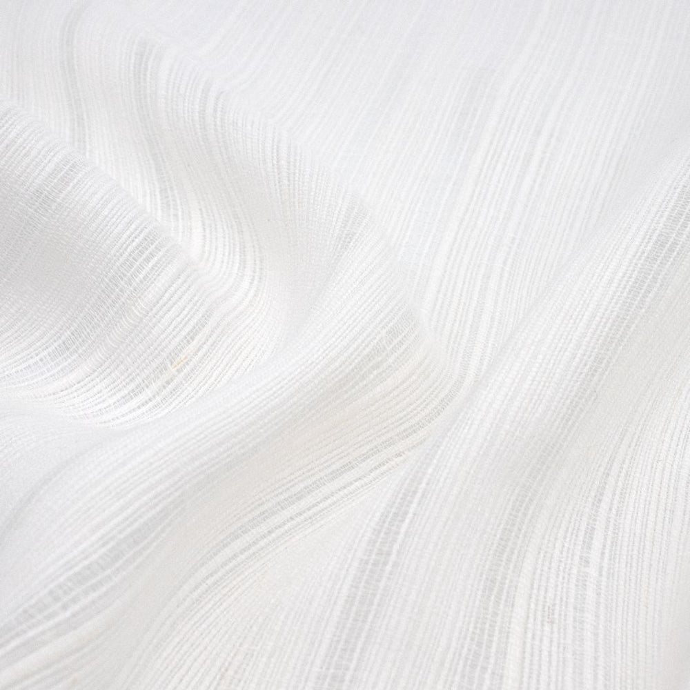 #whippedcream Nell fabric in Whipped Cream by The Vale London, rippled view