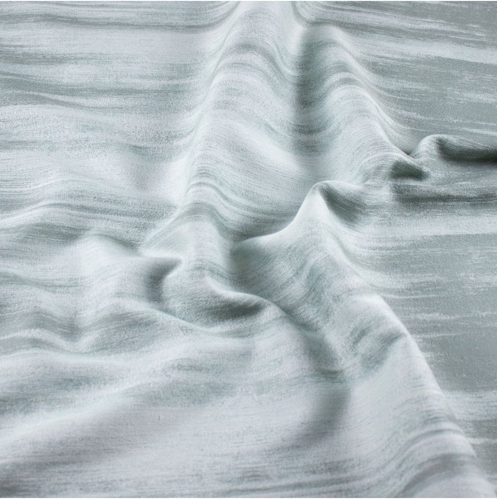 #tranquil Painted Strié fabric in Tranquil by The Vale London