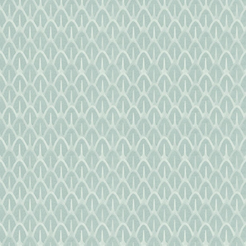 #tranquil Serpent Scale Wallpaper in Tranquil by The Vale London