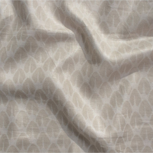 #pristine Serpent Scale Linen fabric in Pristine by The Vale London