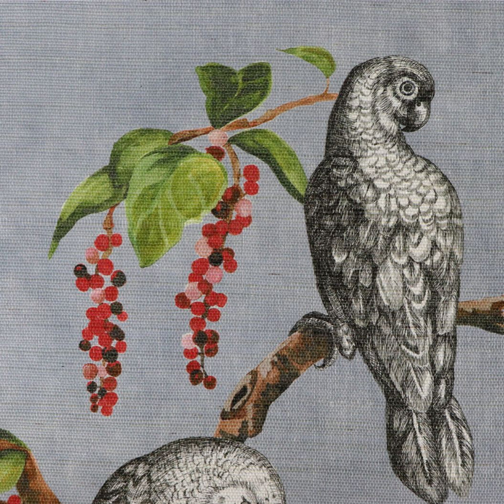 #patriot Tassel Berry Wallcovering in Patriot by The Vale London