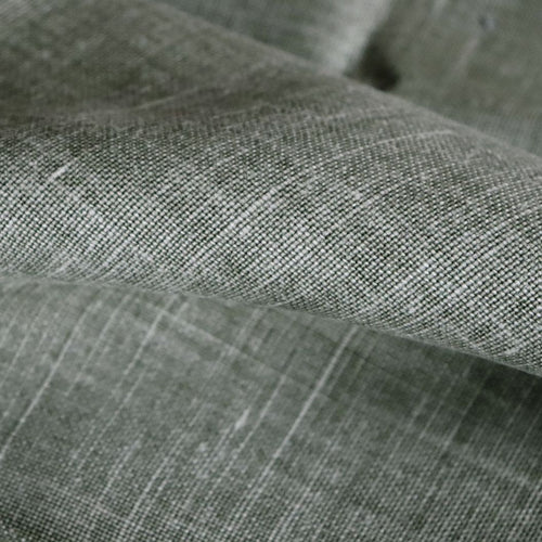 #sage Timeless Linen fabric in Sage by The Vale London