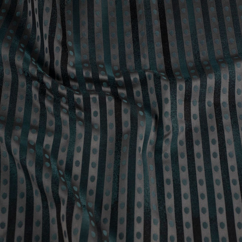 #poseidon Vale Stripe fabric in Poseidon by The Vale London